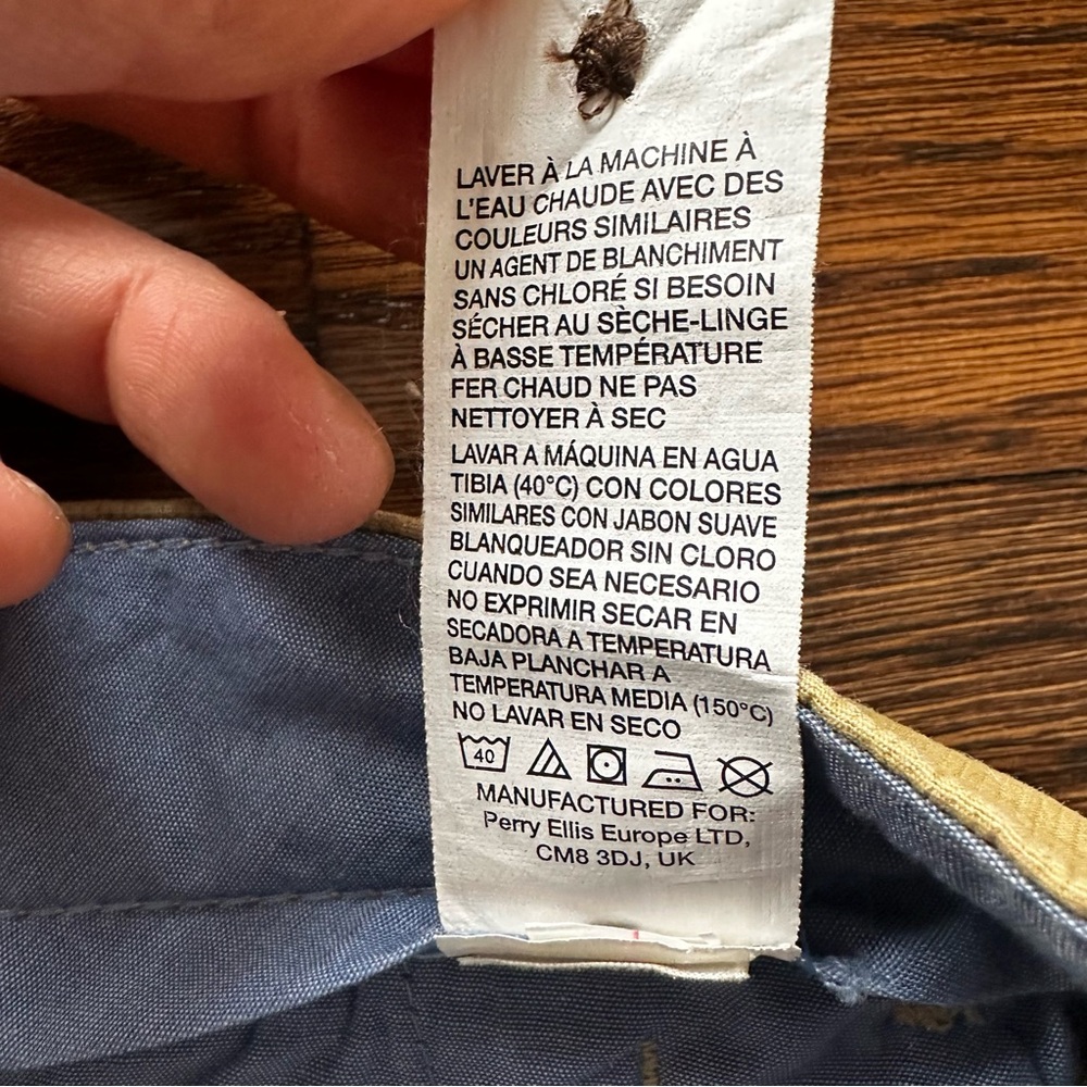 Penguin Khaki Cotton Twill Shorts - Picture 14 of 15